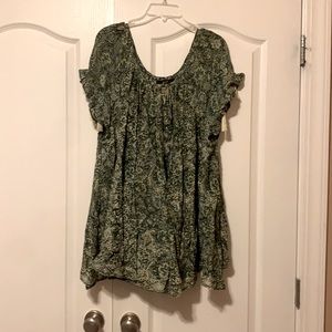 Brand: Anthropology (NAT), Size: XS/S, Color: green